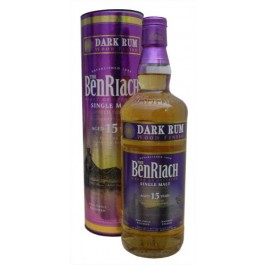 Viskis BenRiach 15YO Dark Rum Cask Finish Single Malt