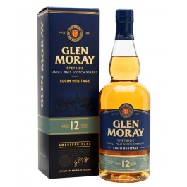 GLEN MORAY 12 YO Speyside Single Malt Scotch Whisky