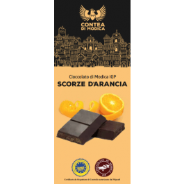 Cioccolato di Modica IGP SCORZE D'ARANCIA