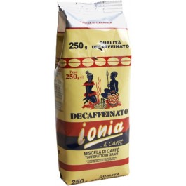IONIA Decaffeinato kavos pupelės 250 g. 