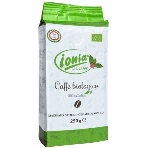IONIA Caffe Biologico malta kava 250 g. 