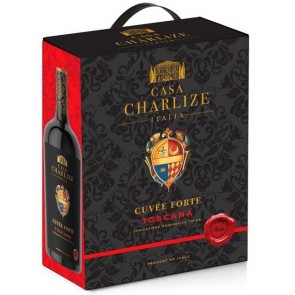 CASA CHARLIZE Cuvée Forte Toscana IGT 3 l bag in box