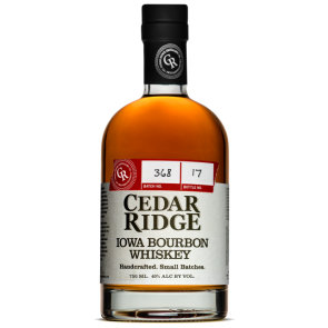CEDAR RIDGE Iowa Bourbon Whiskey