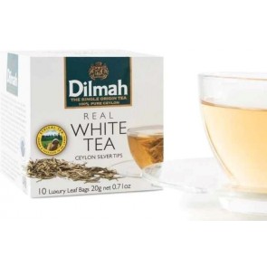 DILMAH Pyramid'10 Real White Tea Baltoji arbata 20 g