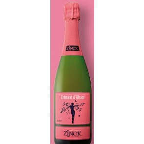 ZINCK Cremant D'Alsace Rose Brut AOC