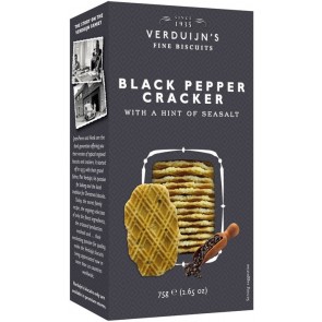 VERDUIJN's Black Pepper and Sea Salt wafers