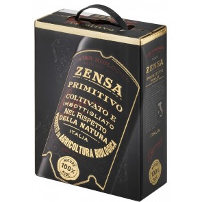 ZENSA Primitivo Puglia Organic IGP 3 l bag in box