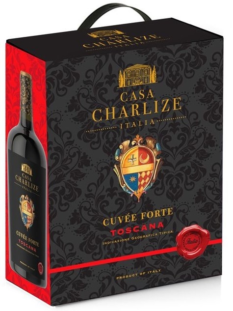 CASA CHARLIZE Cuvée Forte Toscana IGT 3 l bag in box